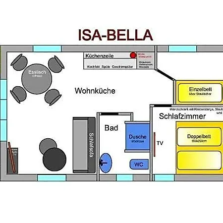 Szálloda Isa-bella Comfortable
